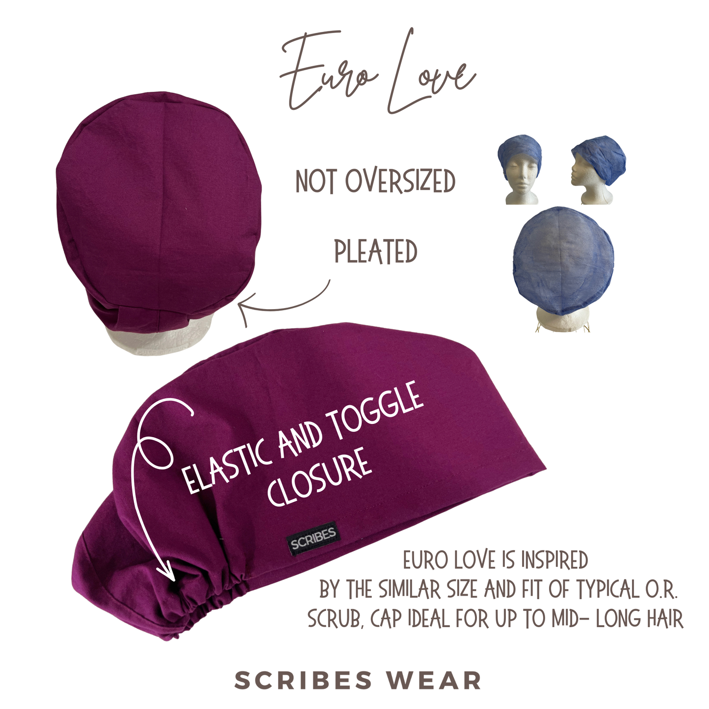 Sunflowers  Euro Love Style Scrub Cap