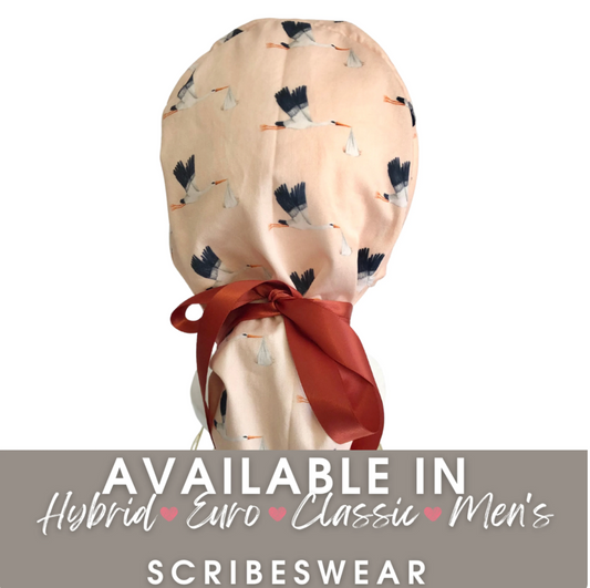 WH Fall Peach Stork- Newborn