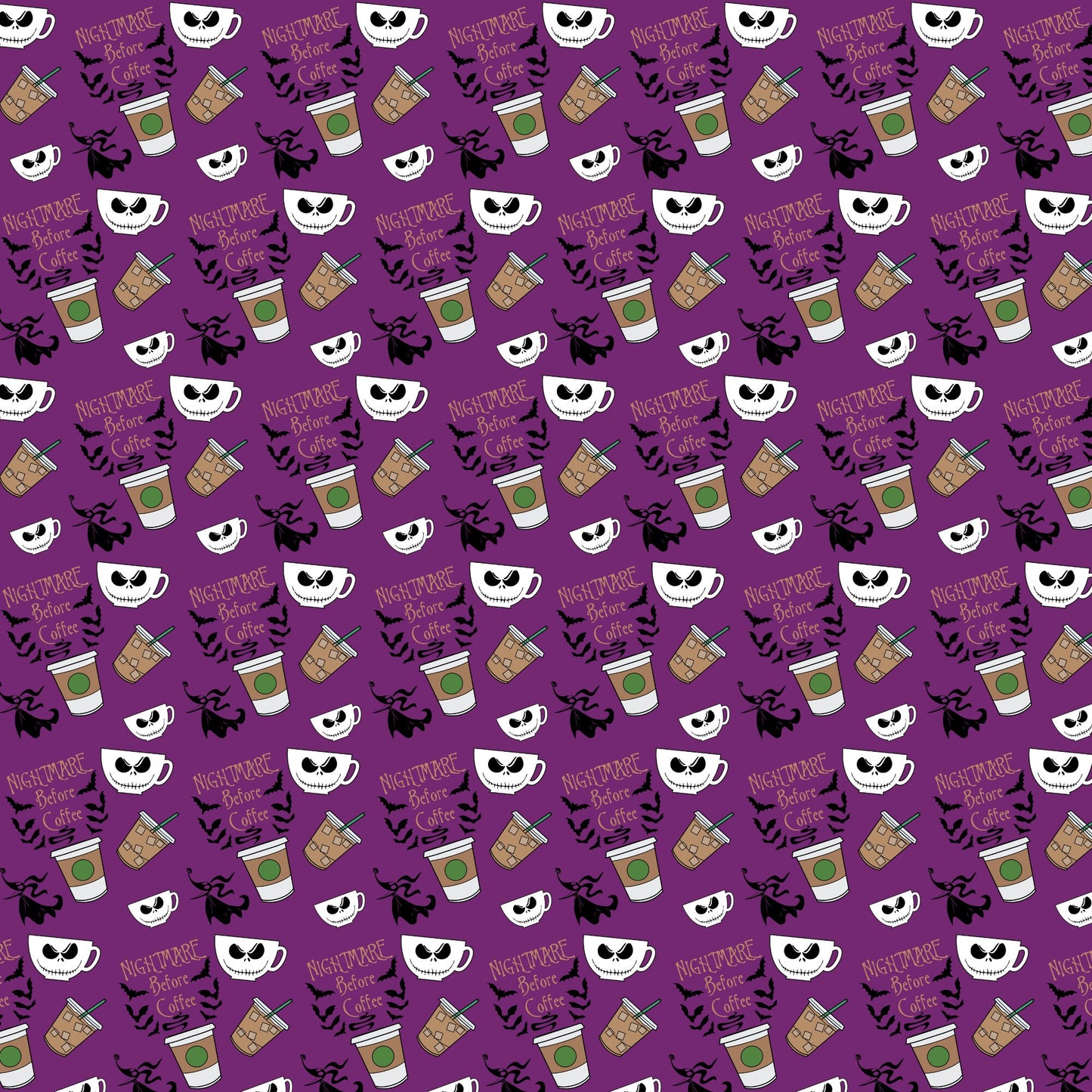 WH Purple small scale Nightmare Before Coffee